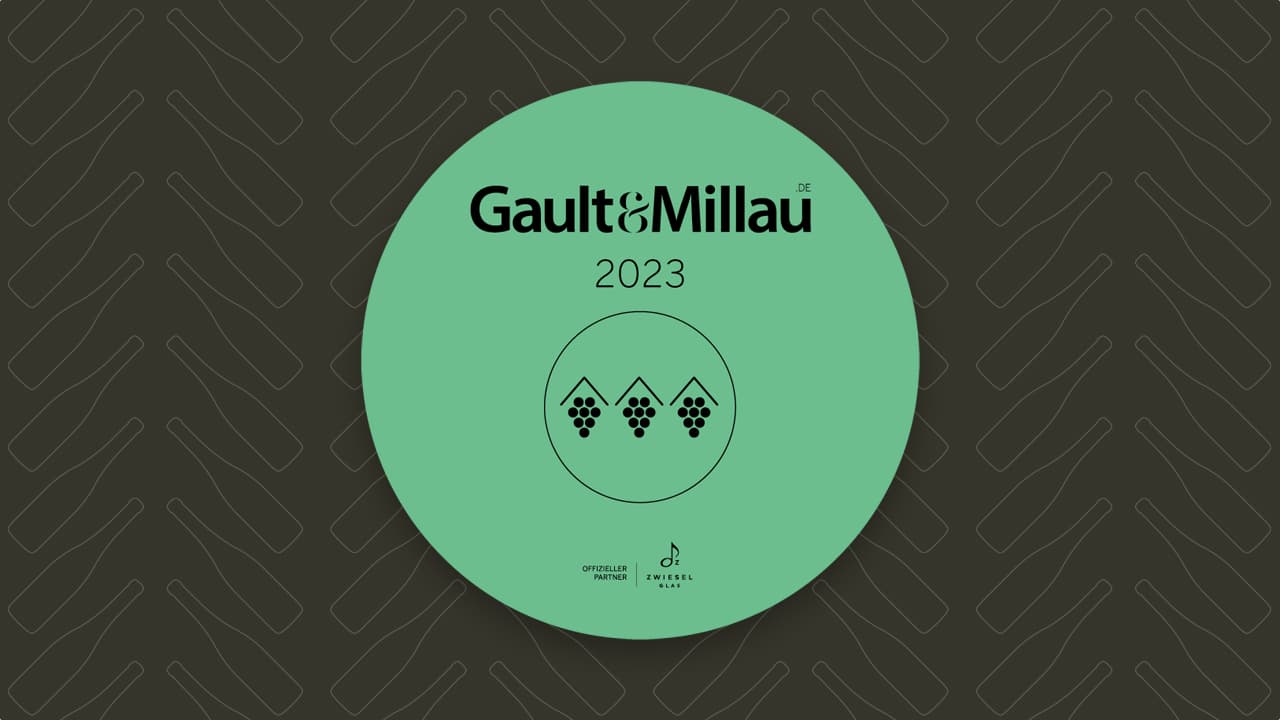 ›› Drei Trauben vom Gault&Millau 2023